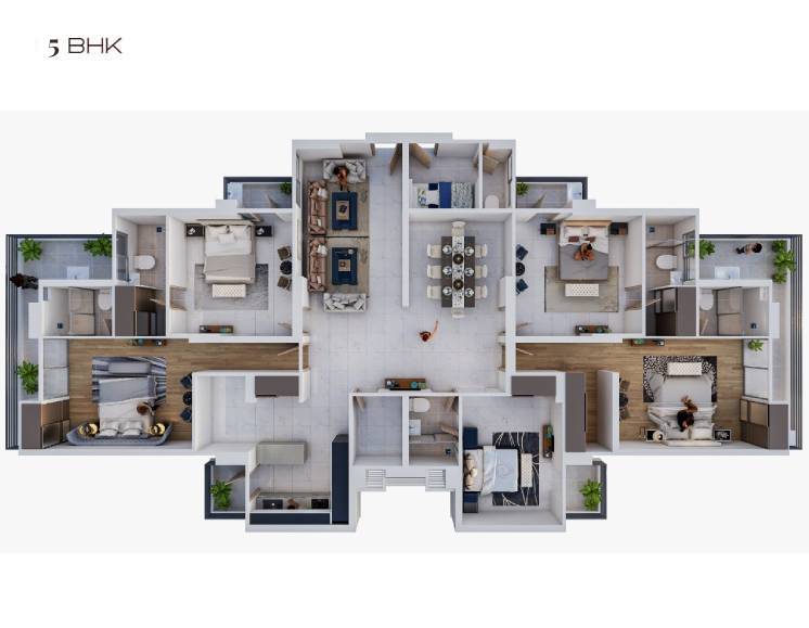 Promenade at Paranjape Blue Ridge Hinjewadi Township Phase 1